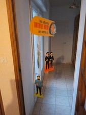 Tintin - Ancien PLV des années 60 - Proche neuf