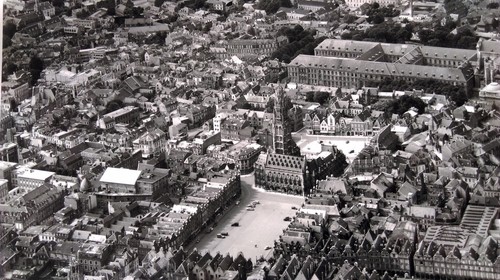 Ancienne photo aérienne - aÉrienne, de