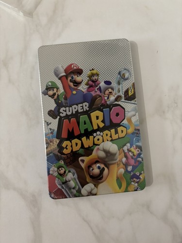 Steelbook super mario world - mario, 3d