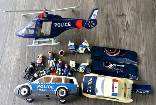 Lot playmobil hélicoptère - playmobil,