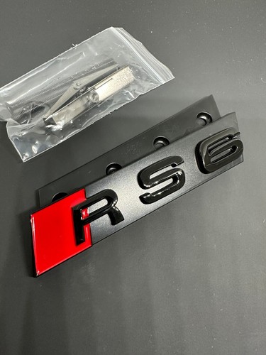 Rs6 logo emblème avant - rs6,