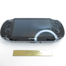 【Excellent】Sony PS Vita PCH-1100 Crystal Black 3G/Wi-Fi Model Console only #RET0