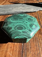 Boite Trompe L'Oeil Faux Marbre Porcelaine Peinte Limoges Lazeyras Box