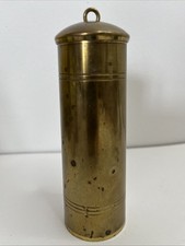 Vintage 1700g Weight For Dutch Warmink Clock Brass And Lead