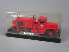 D192 Verem Réf V136 Camion Pompiers 6x6 Kaiser Jeep Citerne 1/50 + Boite