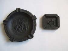 2 CENDRIERS FONTE PAM