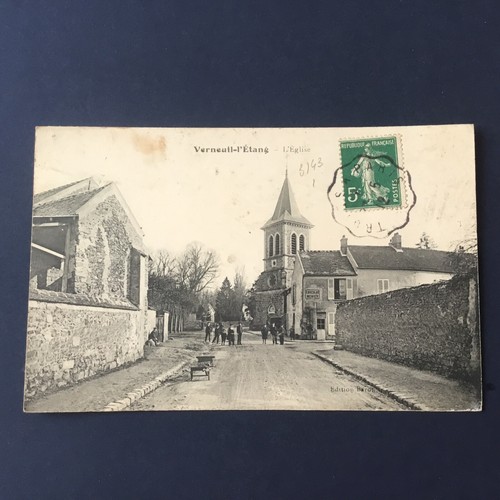 Cpa verneuil étang - 77, l’Étang