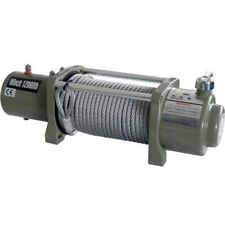 Treuil de Traction Électrique 4x4 12V 5450 kg avec Télécommande Sans Fil et Câbl