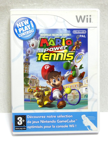 Mario power tennis - tennis, jeu