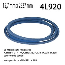 Courroie 4L 920  tondeuse
