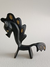 **FIGURINE CHEVAL METAL NOIR