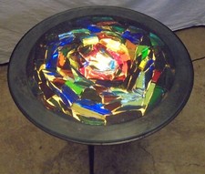 Rare table basse lumineuse des