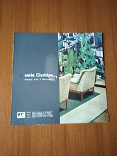 ARFLEX BROCHURE CLARIDGE SERIES ITALIAN DESIGN F. BERARDUCCI VINTAGE ARMCHAIR