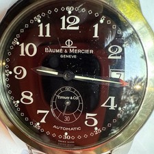 Baume & Mercier Tiffany & Co Capeland Automatic Stainless Steel Men's Watch