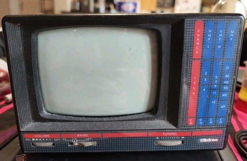 Mini télévision vintage - mini,