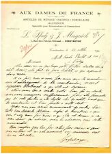 CONSTANTINE (ALGERIA) ART MENAGER ""AUX LADIES DE FRANCE / SFEDJ & MESGUICH"" 1930