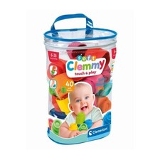Clementoni - Clemmy Baby - Sac 40 cubes souples - Mixte - A partir de 9 mois - C