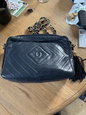 authentique sac chanel marine