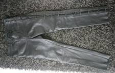 Pantalon en cuir homme avec