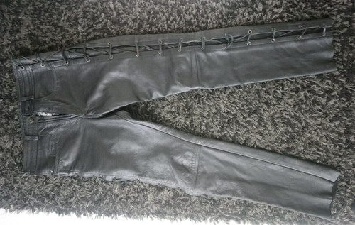 Pantalon cuir homme avec - pantalon,