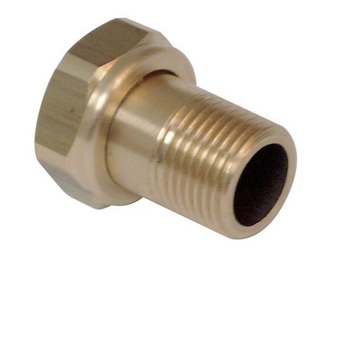 Raccord compteur eau - compteur, laiton