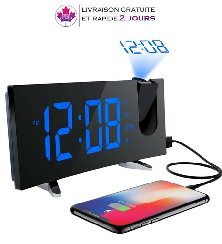 Horloge numérique usb - horloge,