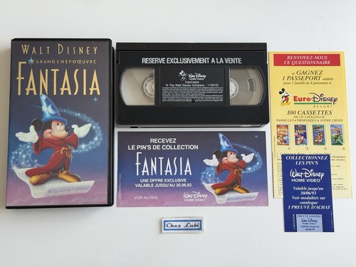Fantasia cassette vhs - fantasia,
