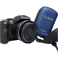 Panasonic Lumix Camera DMC-FZ72 16.1MP Digital Bridge 60x Zoom,Case 2 Batteries
