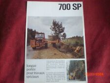 OLD ADVERTISING FLYER BRUSHCUTTER ROUSSEAU 700 SP