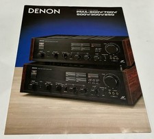 Vintage 1980s DENON Amplifiers