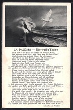AK Marschlied La Paloma - La