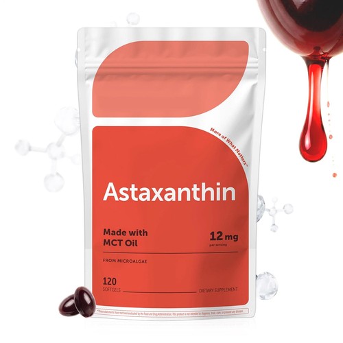 Astaxanthin 12mg 120 softgels - 120,