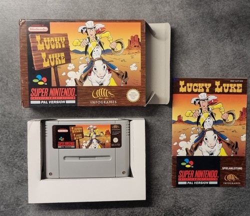 Lucky luke snes super - luke,