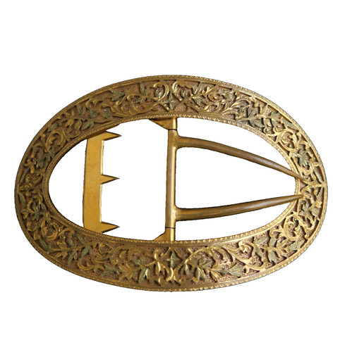 Boucle laiton doré - doré, 11,8cm