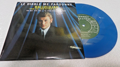 45t vinyle johnny hallyday le - vinyle,