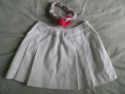 Jupe tennis blanche - jupe,