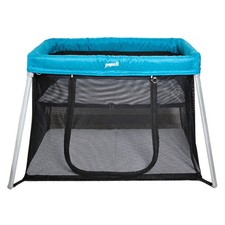 Lit parapluie de voyage Parc bebe pliable 2 niveaux Youpa La Zephir Bleu