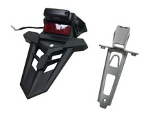 Support de plaque et eclairage