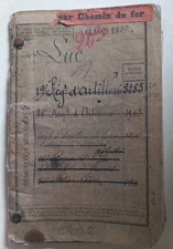 Livret Militaire Classe 1882