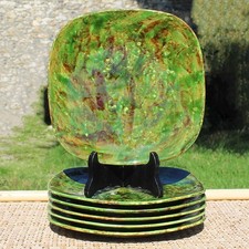 Set de 6 assiettes plates