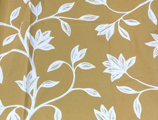 Yellow White Boussac Tissu
