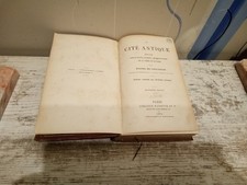 FUSTEL DE COULANGES | La Cité antique | Librairie Hachette et Cie, 1872.