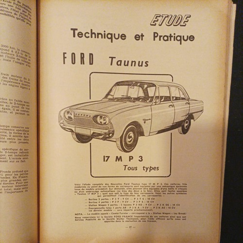 Revue technique ford taunus - revue, 17