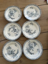 Assiettes dessert terre de fer