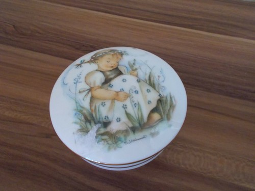 Boîte ronde porcelaine - , goebel