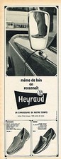 ADVERTISING ADVERTISING 114 1967 HEYRAUD men's moccasin shoes