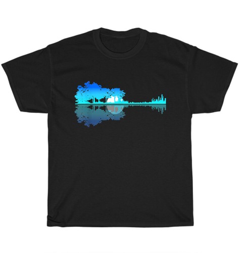 Guitar lake shadow love - lake,