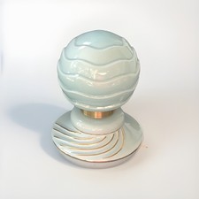 Lampe Vintage Céramique Bleue