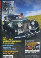 RETROVISEUR n°174 02/2003 BENTLEY MK6 ROLLS SILVER DAWN FIAT 500 RENAULT 4CV 