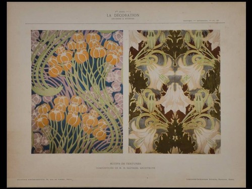 Henri sauvage tentures art - henri, sauvage,